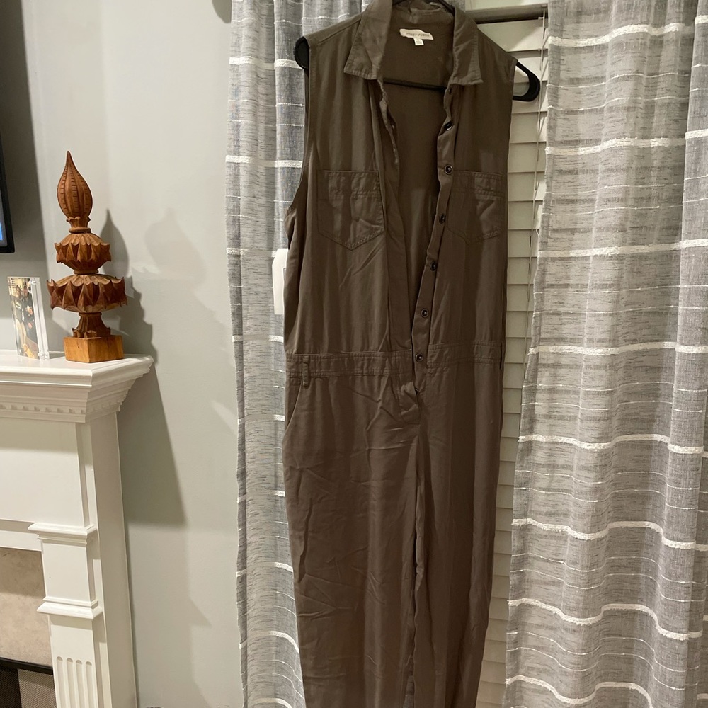 Olive green jumpsuit